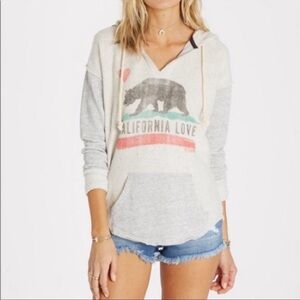 Billabong California Love Hoodie Sweatshirt Size S